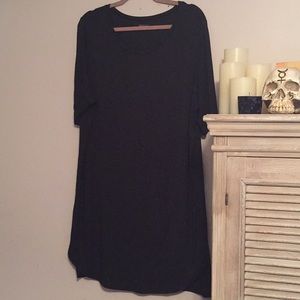 SOLD* Gap black tee shirt dress